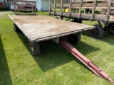 16ft flatbed hay wagon