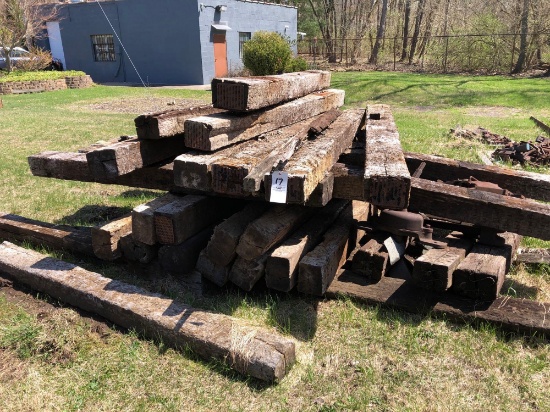 approximately 40 railroad ties