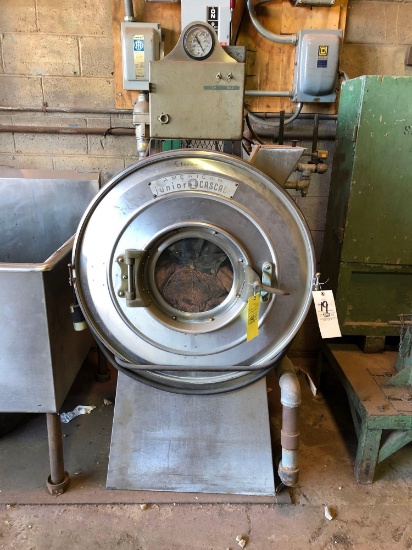 stainless American Junior Cascade industrial washing machine