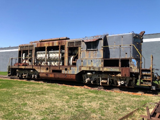 EMD GP9 former New York central passenger engine, c - block Diesel engine locomotive
