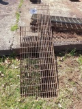 Assorted Pieces of Heavy Duty Steel Grate
