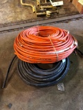 Hose 3/8 is 9000 psi and 1/2 is 2500 psi