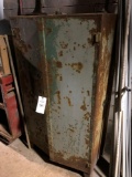 Metal Cabinet and Contents, Train Parts