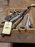 Box of Various Wrenches and Other Tools, Snap-on specialty tooling