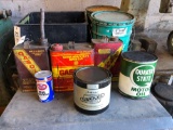 vintage oil/fuel cans