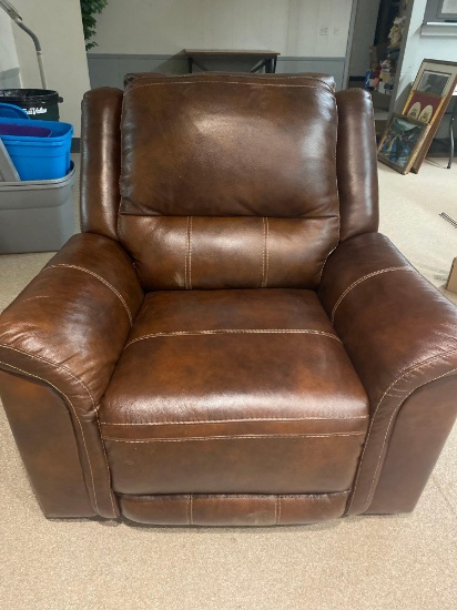 Leather Electric Recliner