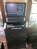 Yamaha EMX 88s mixer - Vox cabinet - teac disc recorder