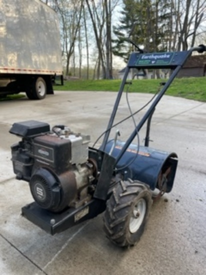 Earthquake rototiller Briggs and Stratton needs tune up