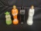 Star wars Luke, Leia, Darth Vader and Yoda shampoo and bubble bath. Partial and empty bottles