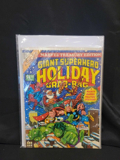 Marvel Treasury Edition Giant Superhero Holiday Grab-bag 1976 #13