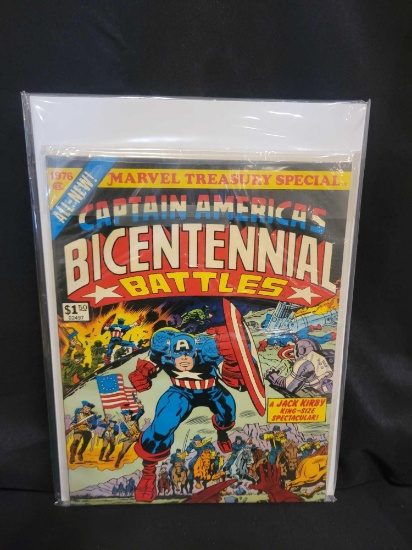 Marvel Treasury Special 1976 Captain America Bicentenial Battles