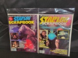 Starlog Scrapbook #1 and #2 volumes magazines