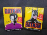 2 Batman Topps 1989 unopened 9 card packs