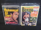 The Greatest Moments in Sport's 1976/'77, Big Book of Boxing 1976 magazines, Muhammad Ali covers,
