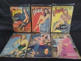 (6) 1942 Girls on Parade Valentine Venus, Miss Tarzan, Belle in Dell, Hollywood Bombshells, Jan.,