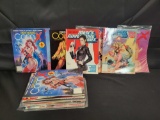Penthouse ComiX illustrated magazines for men, #1 issue to 1997 included