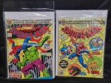 Marvel Treasury Edition The Sensational Spiderman #22 and #27 $2 comics