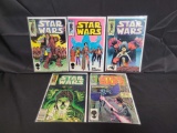 Marvel Star Wars issues #84, 88, 89, 90, 91 60c comics