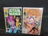 Marvel Star Wars issues #105, 106 75c comics