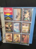 Close Encounters of the Third Kind Topps 1978 complete set of trading cards in sleeved and binder