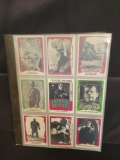 Creature Feature Topps 1980 trading card complete set sleeved