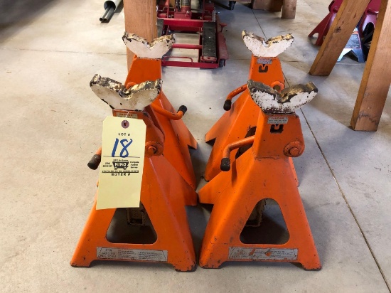(4) 6 ton jack stands