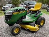 John Deere E140 lawn tractor