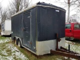 Summit 14ft box trailer, ramp door