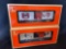 (2) Lionel Vapor Records and 2000 Gold Member Box Cars