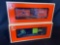 (2) Lionel Wicked Witch Halloween and Centennial Series Woodside Reefer Boxcars