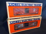 (2) Lionel Box cars