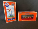 Lionel Balancing Man and Illuminated Station Platform