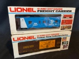 (2) Lionel Box cars