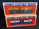 (2) Lionel Operating Mail Car, 300 Rutland Boxcar