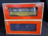 (2) Lionel Animated Aquarium Car, Easter Gondola