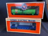 (2) Lionel Cherry Picker, Area 51 Tank Car