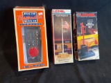 Lionel Cab 1 Remote, Flag Pole, Mail Pickup Set