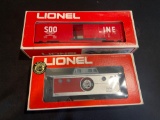 (2) Lionel 75th Anniv. Caboose, Soo Line Box car