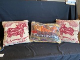 Budweiser and Clydesdale Pillows