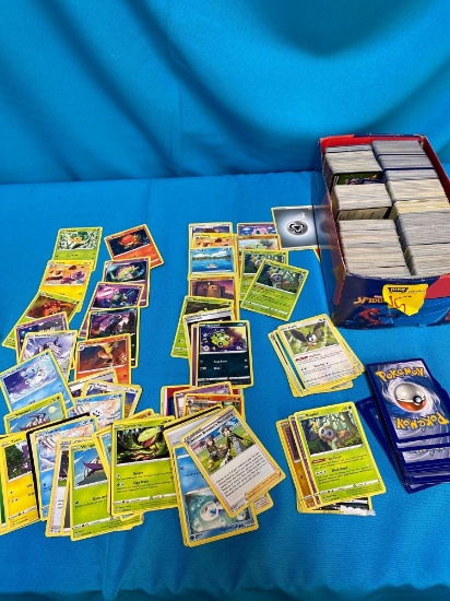 Pokemon cards, mostly all newer 2020