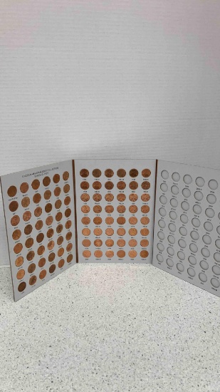 USA 1-cent collection 1959 to 2003 Lincoln Memorial cent collection