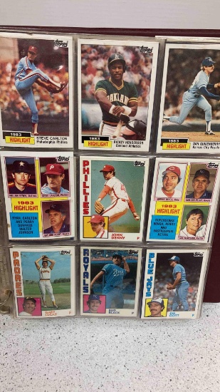 1984 Topps baseball cards