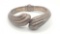 Sterling silver clamper bracelet