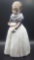 Royal Copenhagen girl, standing figurine #1251