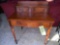 Antique desk w/ beveled & dovetailed drawers, 30
