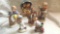 Vintage figurine lot: one Hummel