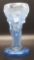 Vintage Czech glass nude vase