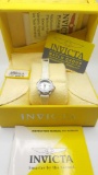 Never worn $495.00 ladies INVICTA watch in box with manual