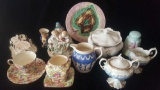 Antique lot: porcelain and china, Prussia, English