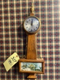 Continental electric banjo wall clock, 24